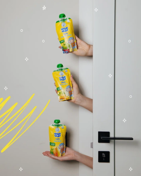 ЧУДО-ЧАДО Пюре витаминный салатик 180гр